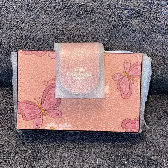 Coach Handbags - NWT Coach CH 608 Butterfly Accordion Card Case